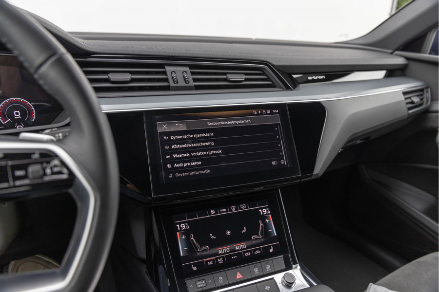Audi e-tron Sportback 50 Quattro 313pk S-line Pano Nachtzicht ACC HuD Matrix
