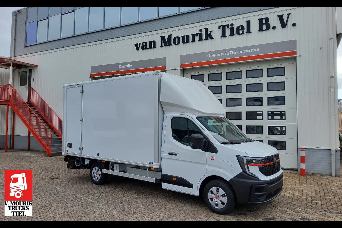 Renault Master E-TECH 87 KW FWD EL - LAADBAK + 1000 KG. LAADKLEP - MC 462129 Renault Master E-TECH 87 KW FWD EL - LAADBAK + 1000 KG. LAADKLEP - MC 462129