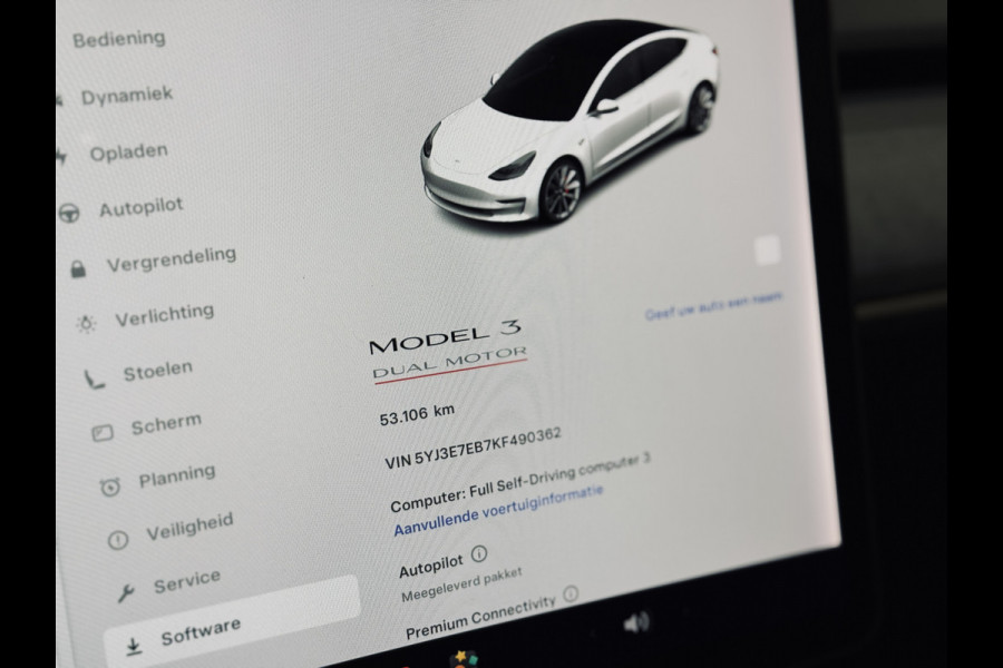 Tesla Model 3 Performance AWD 75 kWh | Eibach | KW Schroefset | Nieuwstaat!