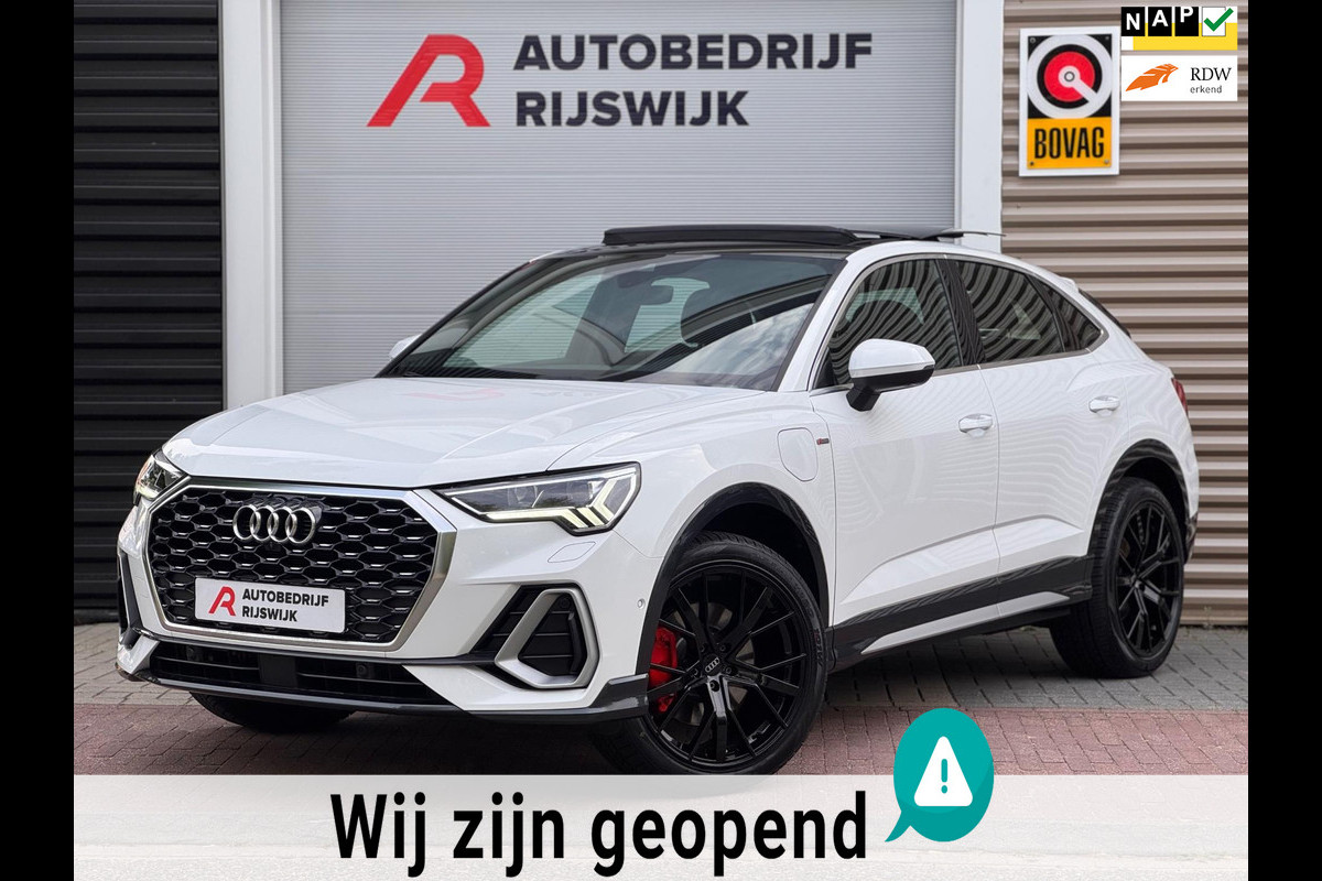 Audi Q3 Sportback 45 TFSI e S Edition Pano/Memory/360 Audi Q3 Sportback 45 TFSI e S Edition Pano/Memory/360