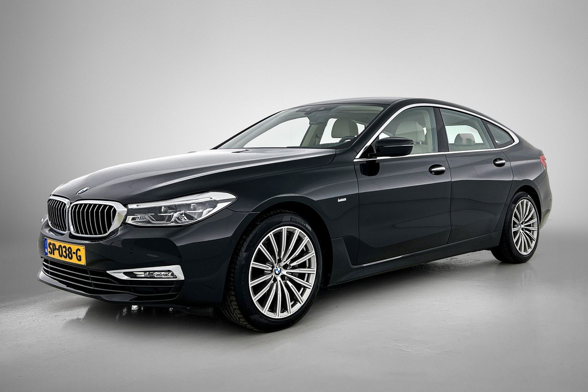 BMW 6 Serie Gran Turismo 630i High Executive(NL-auto, Dealer OnderH, Comfort Stoelen, Camera, Navi Pro, PDC V+A, StoelV, Etc) BMW 6 Serie Gran Turismo 630i High Executive(NL-auto, Dealer OnderH, Comfort Stoelen, Camera, Navi Pro, PDC V+A, StoelV, Etc)