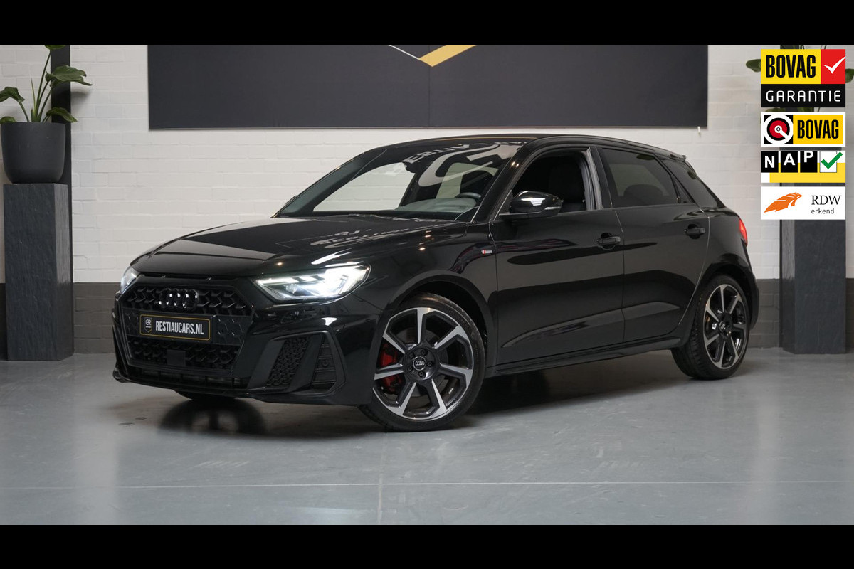 Audi A1 Sportback 40 TFSI S-Line Black Optik AUTOMAAT-ACC-AMBIANCE-CAMERA-DRIVE SELECT-KEYLESS-LEDER-MATRIX LED-VIRTUEEL