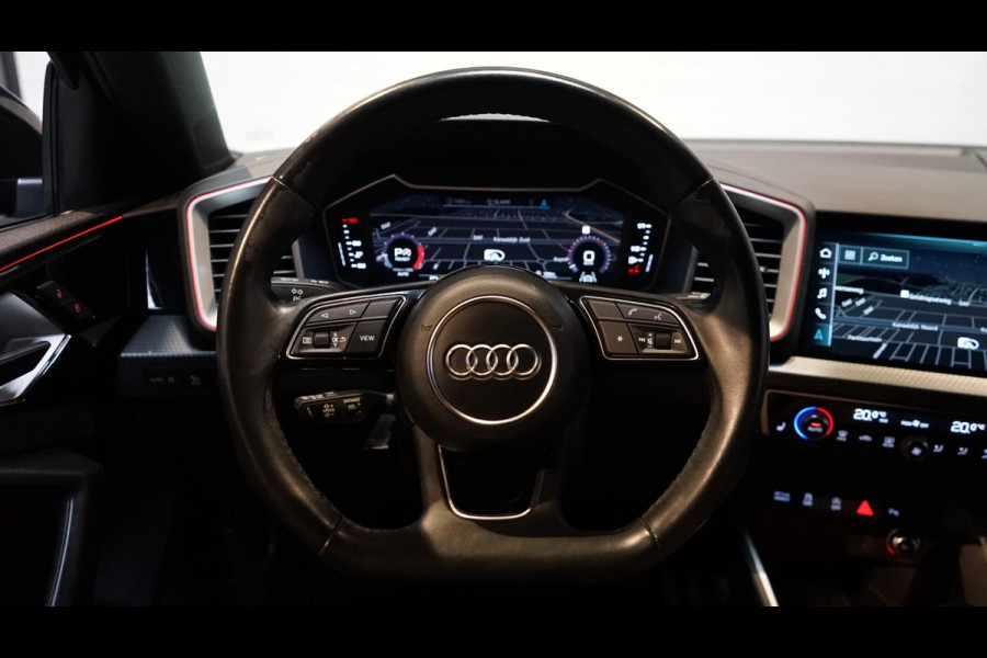 Audi A1 Sportback 40 TFSI S-Line Black Optik AUTOMAAT-ACC-AMBIANCE-CAMERA-DRIVE SELECT-KEYLESS-LEDER-MATRIX LED-VIRTUEEL