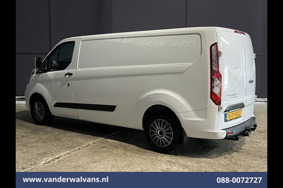 Ford Transit Custom 2.0 TDCI 131pk L2H1 Euro6 Airco | 2800kg Trekhaak | Apple Carplay | LED | Cruisecontrol Android Auto, Verwarmde voorruit, Stoelverwarming, Parkeersensoren, Bijrijdersbank