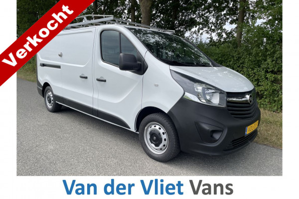 Opel Vivaro 1.6 CDTI E6 Edition L2 3-zits BPM Vrij! Lease €251 p/m, Inrichting, Imperiaal, Airco, Cruise controle, Onderhoudshistorie aanwezig
