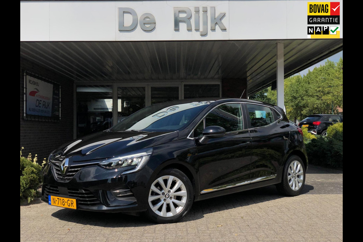 Renault Clio 1.0 TCe Intens | Navi, Camera, Carplay/Android, PDC, Cruise, DAB, Half leder | NAP | Dealeronderhouden |
