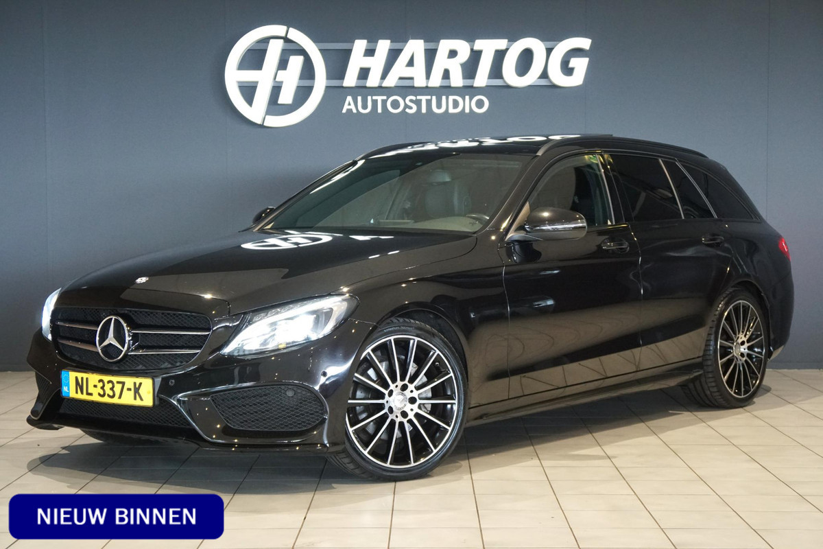 Mercedes-Benz C-Klasse Estate 180 AMG Sport Edition *INCL BTW* + PANODAK / BI-XENON / 19'' LMV / STOELVERWARMING