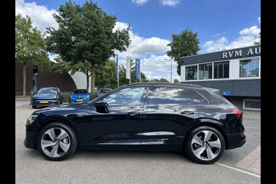 Audi e-tron 50 quattro S edition 71 kWh S LINE | STOELVERWARMING EN VENTILATE | DODE HOEK HERKENNING | RIJKLAARPRIJSINCL. 12MND BOVAG