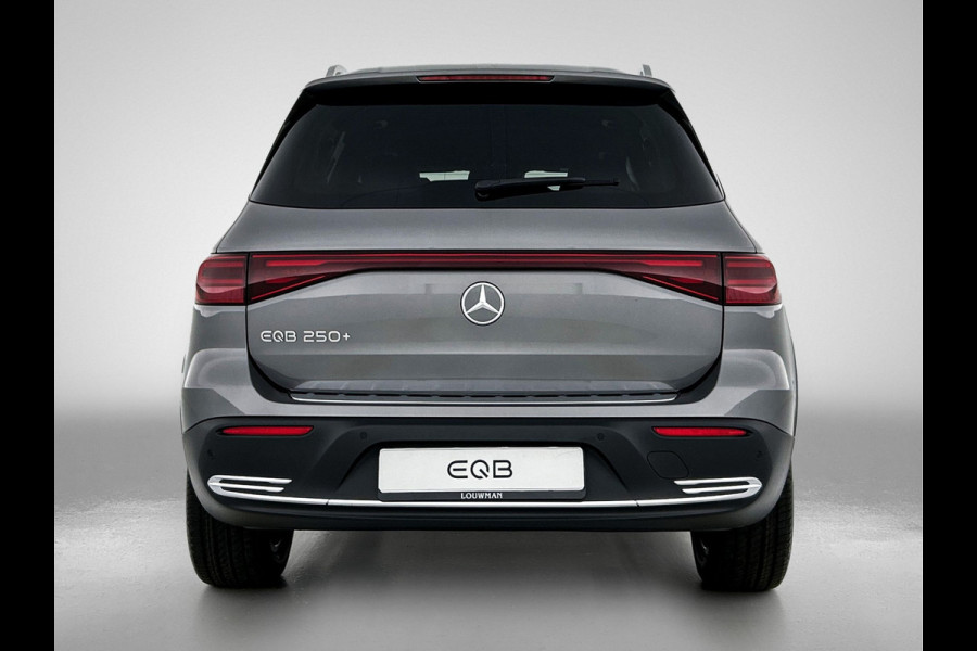 Mercedes-Benz EQB 250+ Business Solution Luxury 7p. 71 kWh | GUARD 360° Voertuigbescherming Plus | EASY PACK achterklep | Parkeerpakket met 360°-camera | Dodehoekassistent |Stoelverwarming voor | Sfeerverlichting | Spiegelpakket |