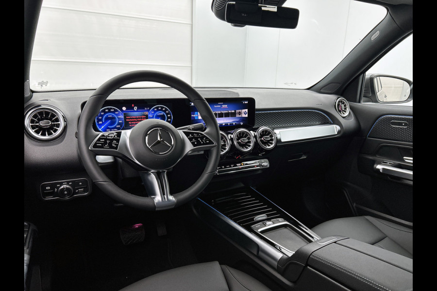 Mercedes-Benz EQB 250+ Business Solution Luxury 7p. 71 kWh | GUARD 360° Voertuigbescherming Plus | EASY PACK achterklep | Parkeerpakket met 360°-camera | Dodehoekassistent |Stoelverwarming voor | Sfeerverlichting | Spiegelpakket |