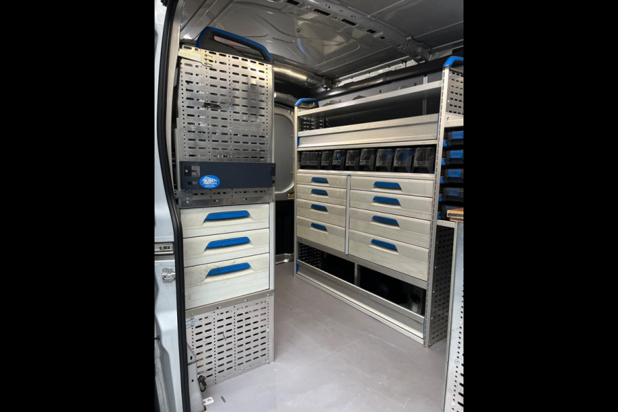 Ford Transit Automaat Servicewagen 350 2.0 TDCI 131PK euro6 L2H2 3Persoons Trend, Sortimo werkplaats inrichting, RIJKLAARPRIJS