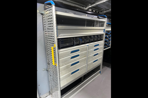 Ford Transit Automaat Servicewagen 350 2.0 TDCI 131PK euro6 L2H2 3Persoons Trend, Sortimo werkplaats inrichting, RIJKLAARPRIJS