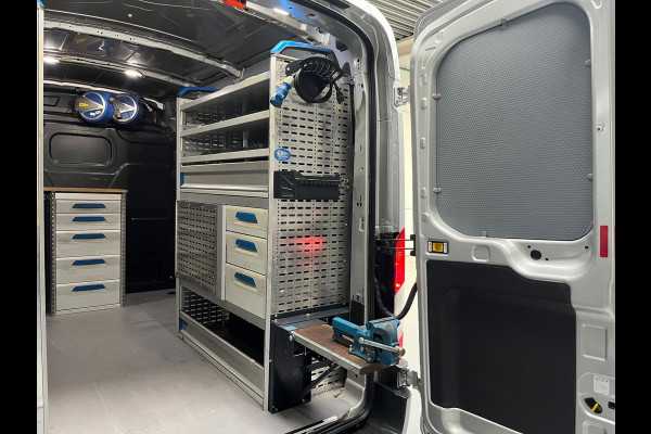 Ford Transit Automaat Servicewagen 350 2.0 TDCI 131PK euro6 L2H2 3Persoons Trend, Sortimo werkplaats inrichting, RIJKLAARPRIJS