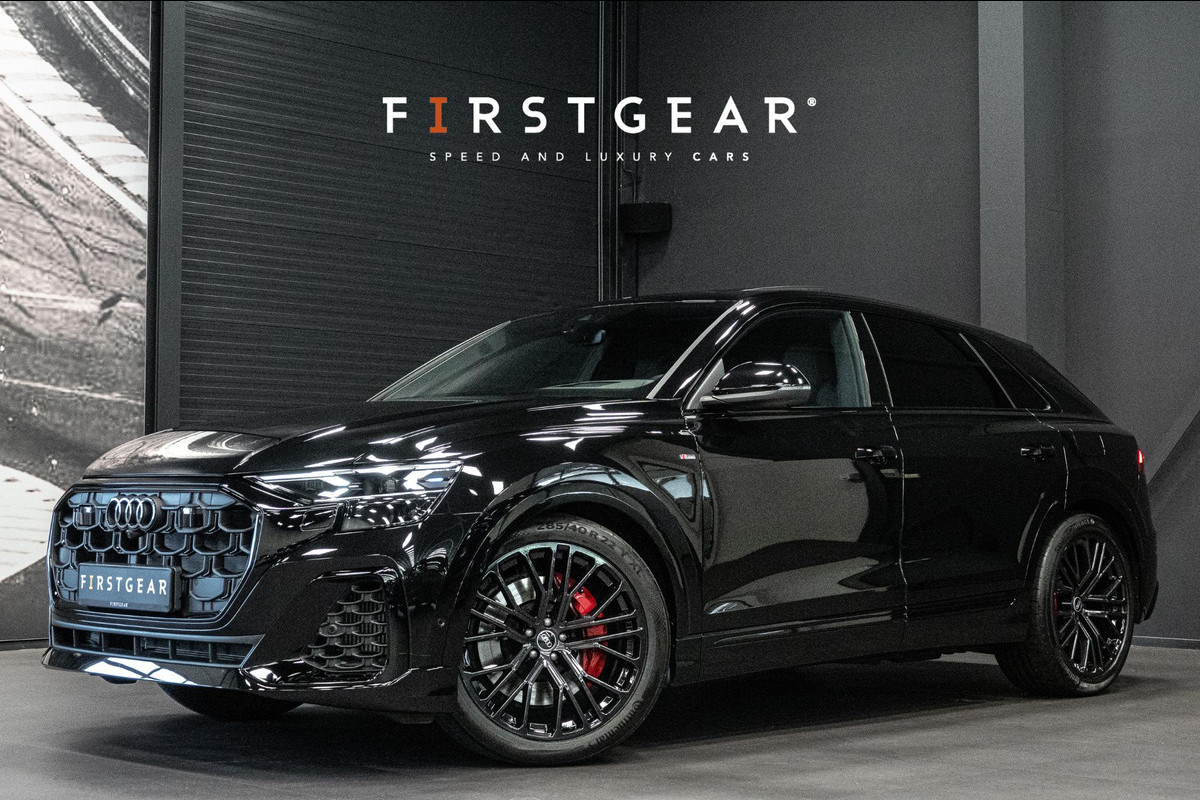 Audi Q8 55 TFSI e quattro Pro Line S *Bang & Olufsen 3D / Vierwielbesturing / Stoelventilatie + Massage / Panorama / HUD / Keyless* Audi Q8 55 TFSI e quattro Pro Line S *Bang & Olufsen 3D / Vierwielbesturing / Stoelventilatie + Massage / Panorama / HUD / Keyless*