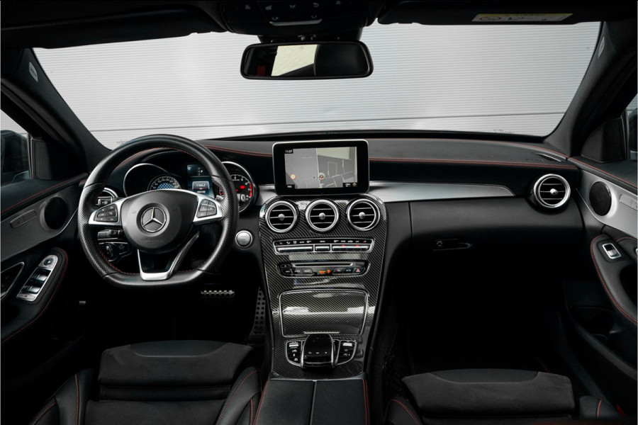 Mercedes-Benz C-Klasse AMG 43 4MATIC Pano Night Stoelverw 19"