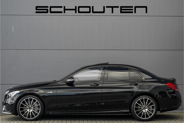 Mercedes-Benz C-Klasse AMG 43 4MATIC Pano Night Stoelverw 19"