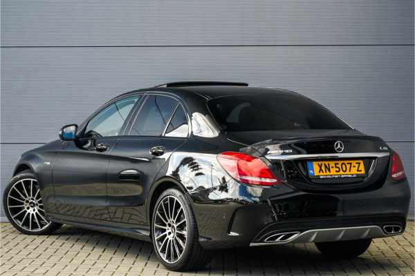 Mercedes-Benz C-Klasse AMG 43 4MATIC Pano Night Stoelverw 19"