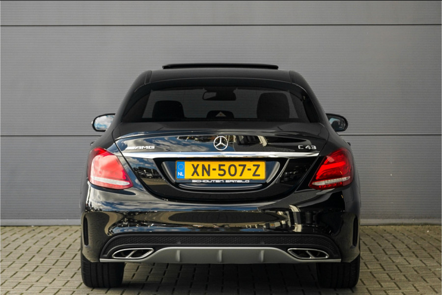 Mercedes-Benz C-Klasse AMG 43 4MATIC Pano Night Stoelverw 19"