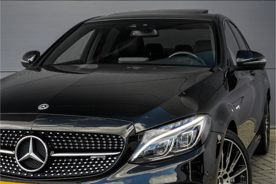 Mercedes-Benz C-Klasse AMG 43 4MATIC Pano Night Stoelverw 19"