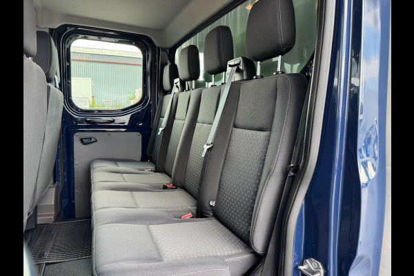 Ford Transit 350 2.0 TDCI L3H1 DC 4WD | Huif | Cruise | Stoelverw.| Bluetooth | 7-persoons | Vierwielaandrijving | Airco | AWD 4×4