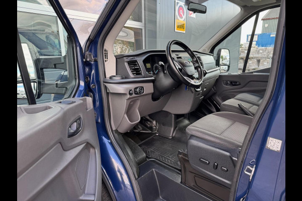 Ford Transit 350 2.0 TDCI L3H1 DC 4WD | Huif | Cruise | Stoelverw.| Bluetooth | 7-persoons | Vierwielaandrijving | Airco | AWD 4×4