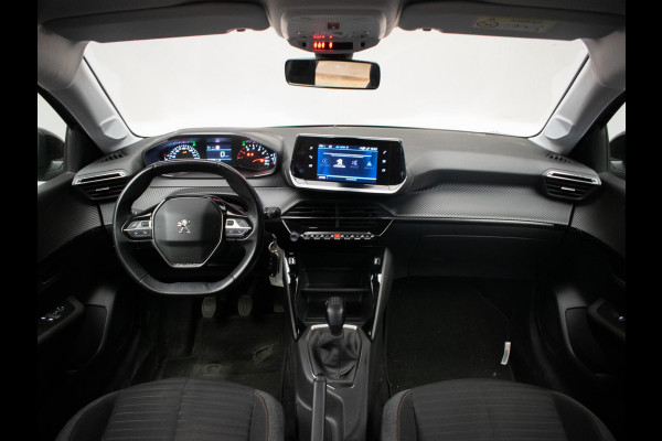 Peugeot 208 1.2 PureTech Blue Lease Active Sport (APPLE CARPLAY,NAVI,LED,PDC,CRUISE,CLIMATE,BLUETOOTH,DAB,SPORTSTOELEN,NETTESTAAT)