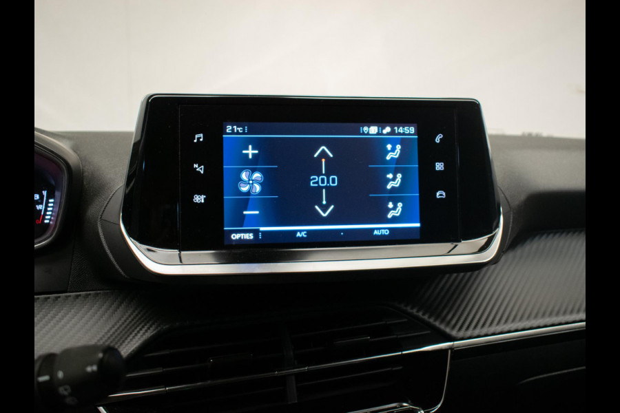 Peugeot 208 1.2 PureTech Blue Lease Active Sport (APPLE CARPLAY,NAVI,LED,PDC,CRUISE,CLIMATE,BLUETOOTH,DAB,SPORTSTOELEN,NETTESTAAT)
