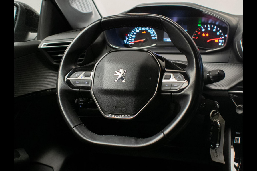 Peugeot 208 1.2 PureTech Blue Lease Active Sport (APPLE CARPLAY,NAVI,LED,PDC,CRUISE,CLIMATE,BLUETOOTH,DAB,SPORTSTOELEN,NETTESTAAT)