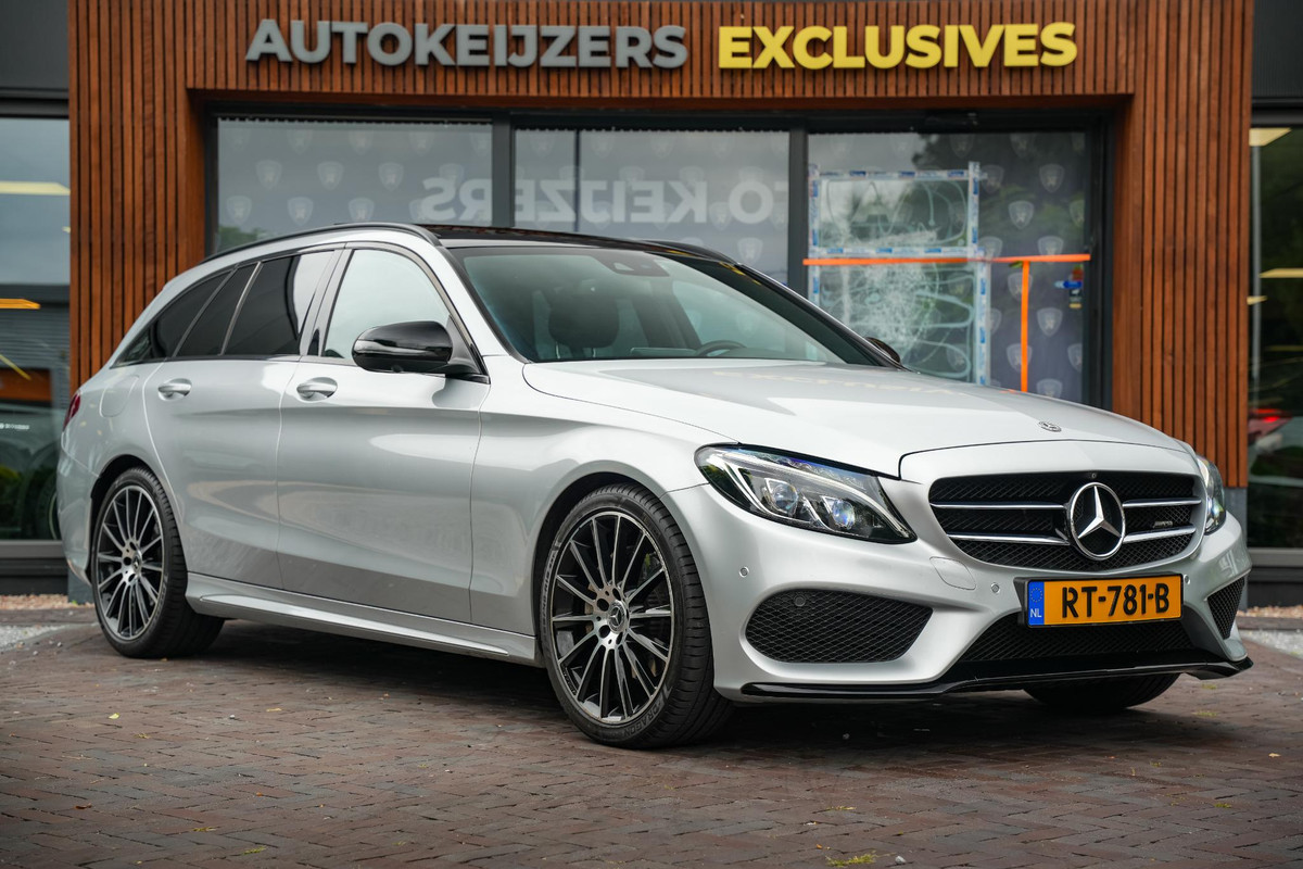 Mercedes-Benz C-Klasse Estate 180 Sport Edition Premium Plus AMG Panoramadak Burmester Memory LED 19''LM