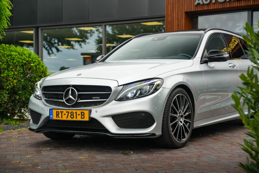 Mercedes-Benz C-Klasse Estate 180 Sport Edition Premium Plus AMG Panoramadak Burmester Memory LED 19''LM