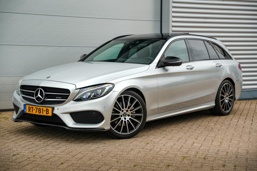 Mercedes-Benz C-Klasse Estate 180 Sport Edition Premium Plus AMG Panoramadak Burmester Memory LED 19''LM