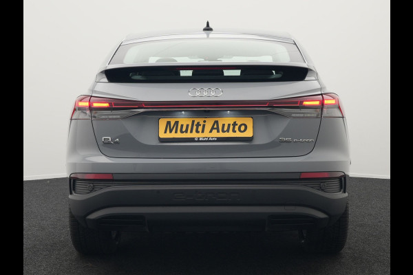 Audi Q4 e-tron Sportback 35 Edition 55 kWh 170pk Dealer O.H INCL BTW | Adaptive Cruise | Camera | Verwarmde Stoelen | Virtual | Front Assist | Navigatie | DAB |