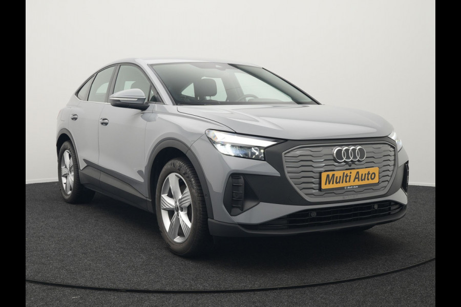 Audi Q4 e-tron Sportback 35 Edition 55 kWh 170pk Dealer O.H INCL BTW | Adaptive Cruise | Camera | Verwarmde Stoelen | Virtual | Front Assist | Navigatie | DAB |