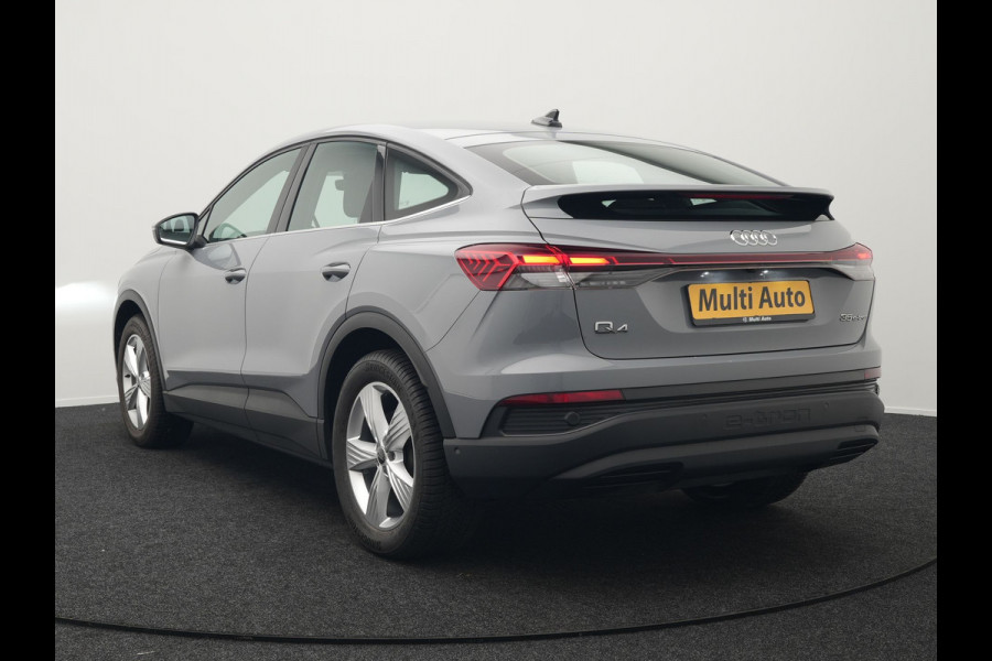 Audi Q4 e-tron Sportback 35 Edition 55 kWh 170pk Dealer O.H INCL BTW | Adaptive Cruise | Camera | Verwarmde Stoelen | Virtual | Front Assist | Navigatie | DAB |