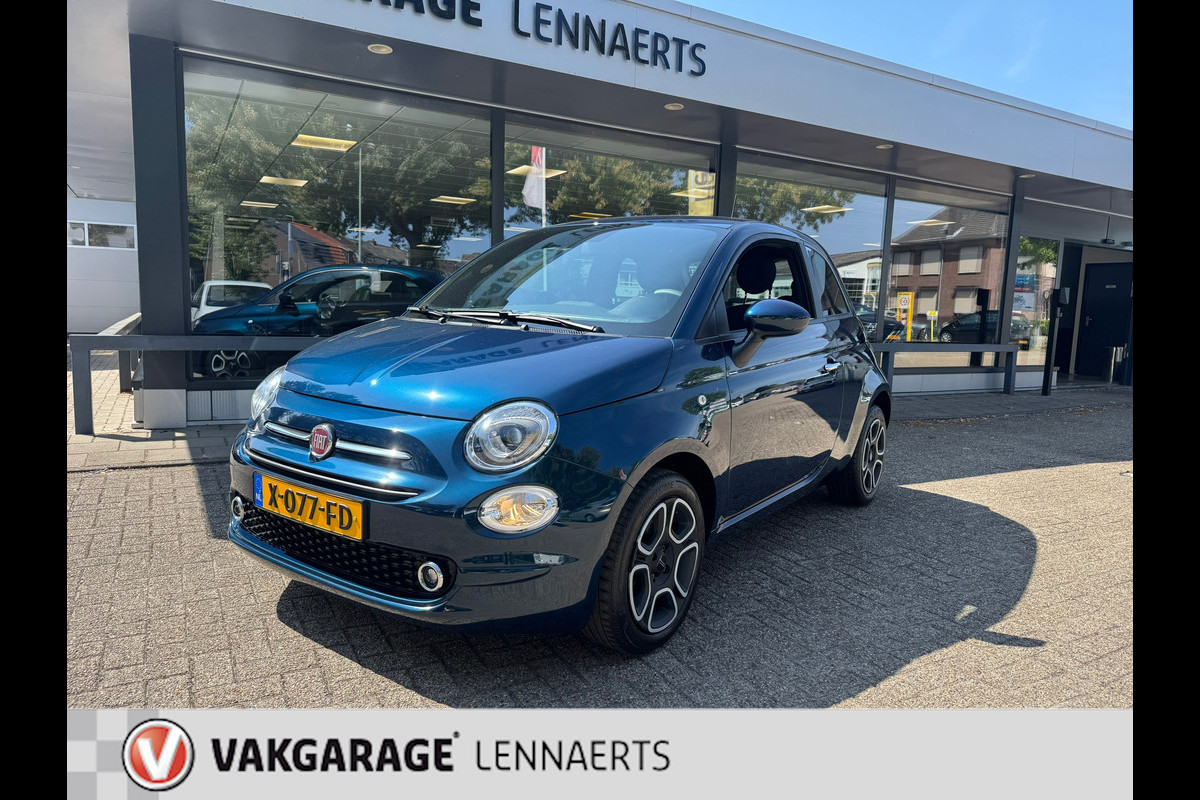 Fiat 500 1.0 Hybrid Club, cruise, carplay, auto ac, ect. Rijklaarprijs / 12 mnd garantie Fiat 500 1.0 Hybrid Club, cruise, carplay, auto ac, ect. Rijklaarprijs / 12 mnd garantie