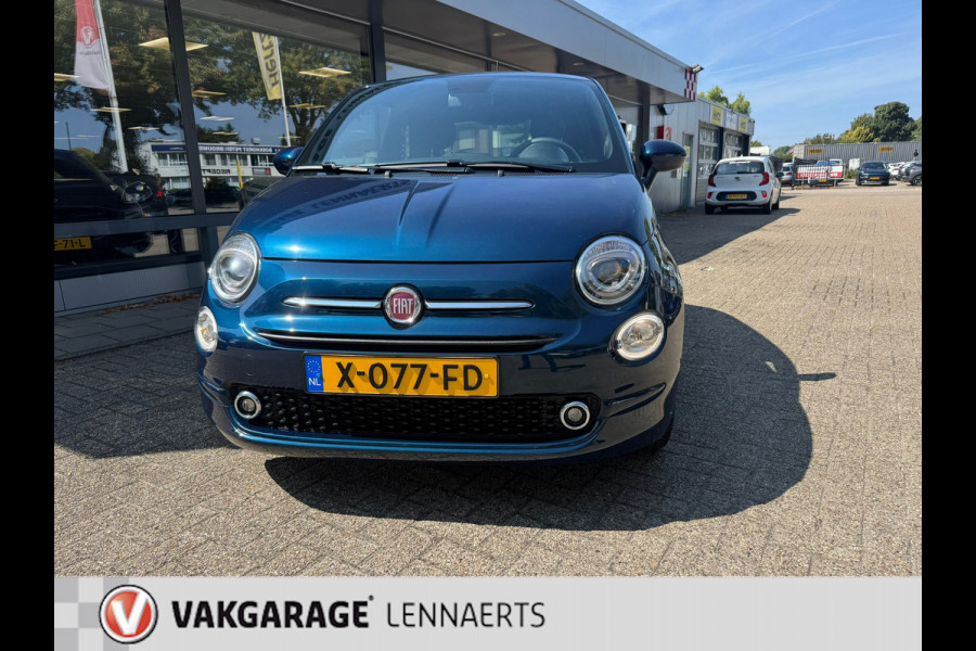 Fiat 500 1.0 Hybrid Club, cruise, carplay, auto ac, ect. Rijklaarprijs / 12 mnd garantie