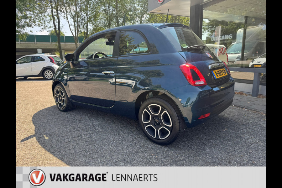 Fiat 500 1.0 Hybrid Club, cruise, carplay, auto ac, ect. Rijklaarprijs / 12 mnd garantie