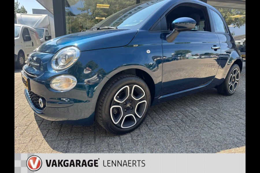 Fiat 500 1.0 Hybrid Club, cruise, carplay, auto ac, ect. Rijklaarprijs / 12 mnd garantie
