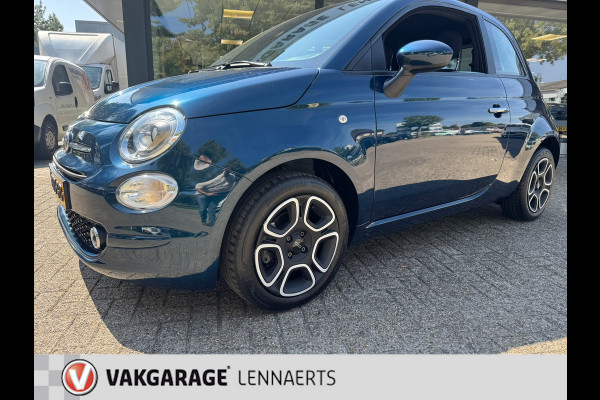 Fiat 500 1.0 Hybrid Club, cruise, carplay, auto ac, ect. Rijklaarprijs / 12 mnd garantie