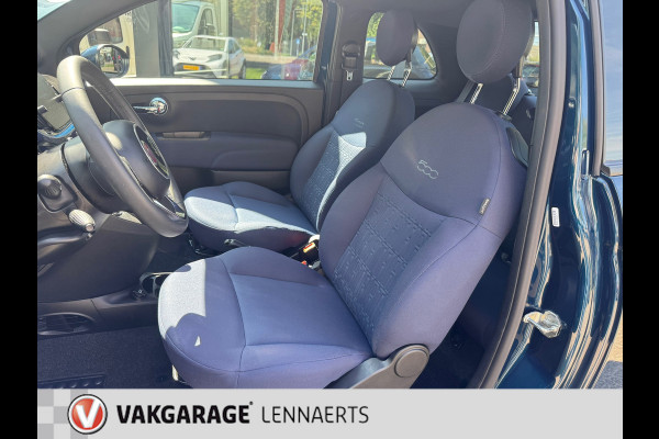 Fiat 500 1.0 Hybrid Club, cruise, carplay, auto ac, ect. Rijklaarprijs / 12 mnd garantie