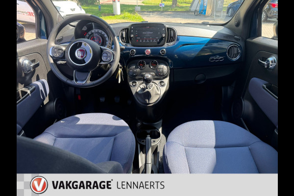Fiat 500 1.0 Hybrid Club, cruise, carplay, auto ac, ect. Rijklaarprijs / 12 mnd garantie