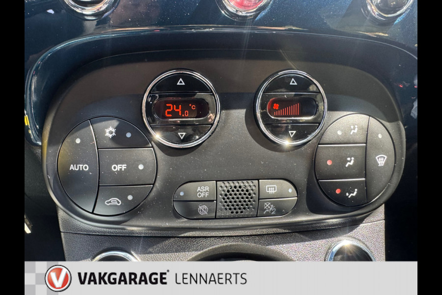 Fiat 500 1.0 Hybrid Club, cruise, carplay, auto ac, ect. Rijklaarprijs / 12 mnd garantie