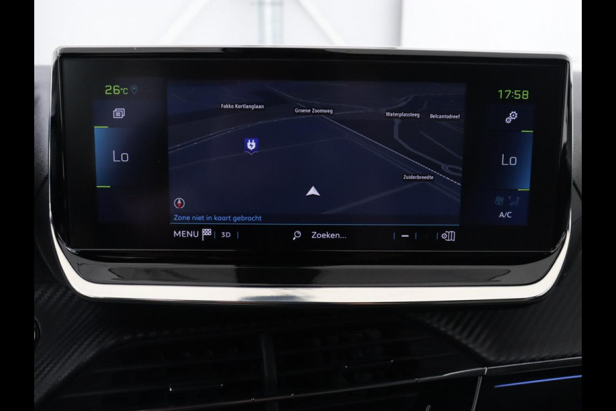 Peugeot e-2008 EV GT Pack 50 kWh | Stoelverwarming | Alcantara | Adaptive cruise | Camera | Carplay | Navigatie | Keyless | Digital Cockpit | Dodehoek detectie | Climate control