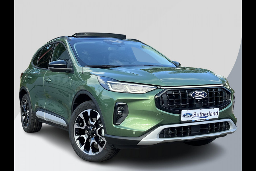 Ford Kuga 2.5 PHEV Active X Panoramadak | Winter Pack | Wegklapbare trekhaak | 19 inch lichtmetalen velgen | Reservewiel | Adaptieve Matrix LED koplampen met Coast to Coast | Prijs incl. 4.000 Ford voordeel