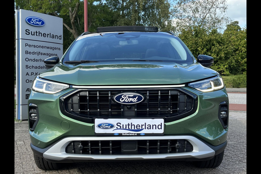 Ford Kuga 2.5 PHEV Active X Panoramadak | Winter Pack | Wegklapbare trekhaak | 19 inch lichtmetalen velgen | Reservewiel | Adaptieve Matrix LED koplampen met Coast to Coast | Prijs incl. 4.000 Ford voordeel