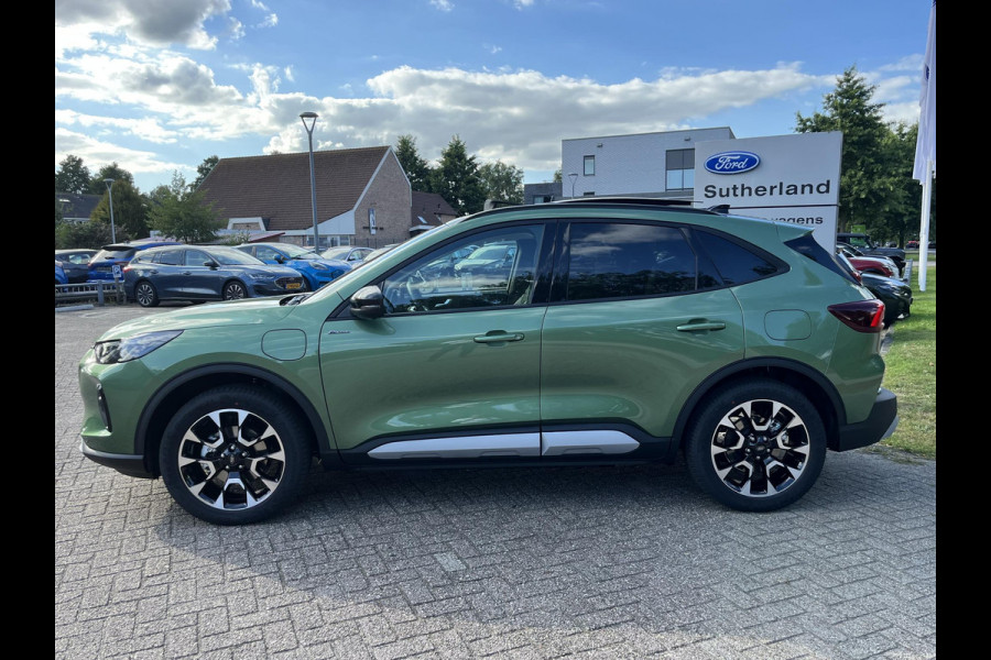 Ford Kuga 2.5 PHEV Active X Panoramadak | Winter Pack | Wegklapbare trekhaak | 19 inch lichtmetalen velgen | Reservewiel | Adaptieve Matrix LED koplampen met Coast to Coast | Prijs incl. 4.000 Ford voordeel