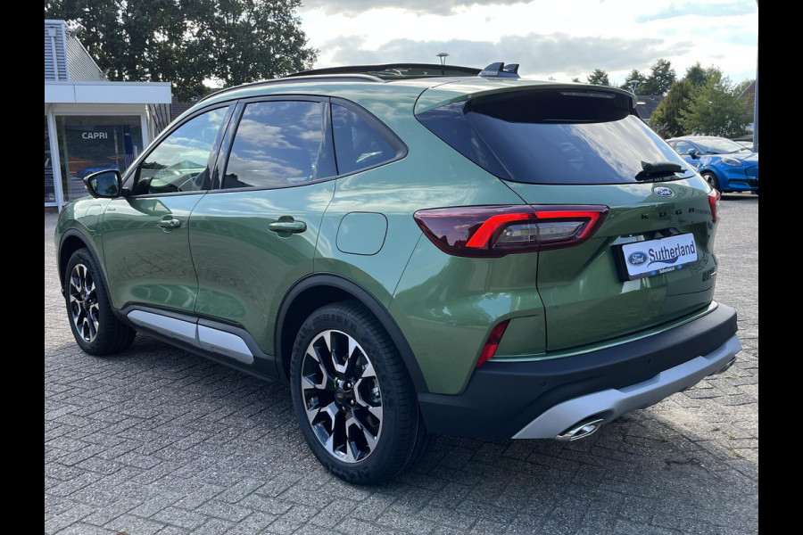 Ford Kuga 2.5 PHEV Active X Panoramadak | Winter Pack | Wegklapbare trekhaak | 19 inch lichtmetalen velgen | Reservewiel | Adaptieve Matrix LED koplampen met Coast to Coast | Prijs incl. 4.000 Ford voordeel