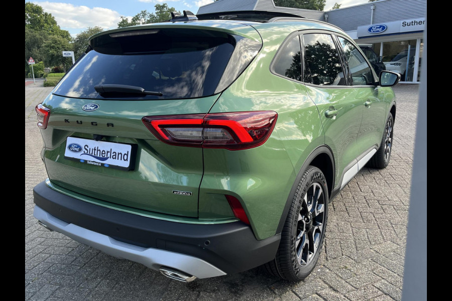 Ford Kuga 2.5 PHEV Active X Panoramadak | Winter Pack | Wegklapbare trekhaak | 19 inch lichtmetalen velgen | Reservewiel | Adaptieve Matrix LED koplampen met Coast to Coast | Prijs incl. 4.000 Ford voordeel