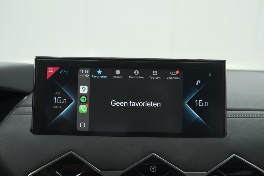 DS DS 3 Crossback 50 kwh e-Tense So Chic | Camera | Dodehoekdetectie | Head-Up Display | Apple Carplay | Stoelverwarming