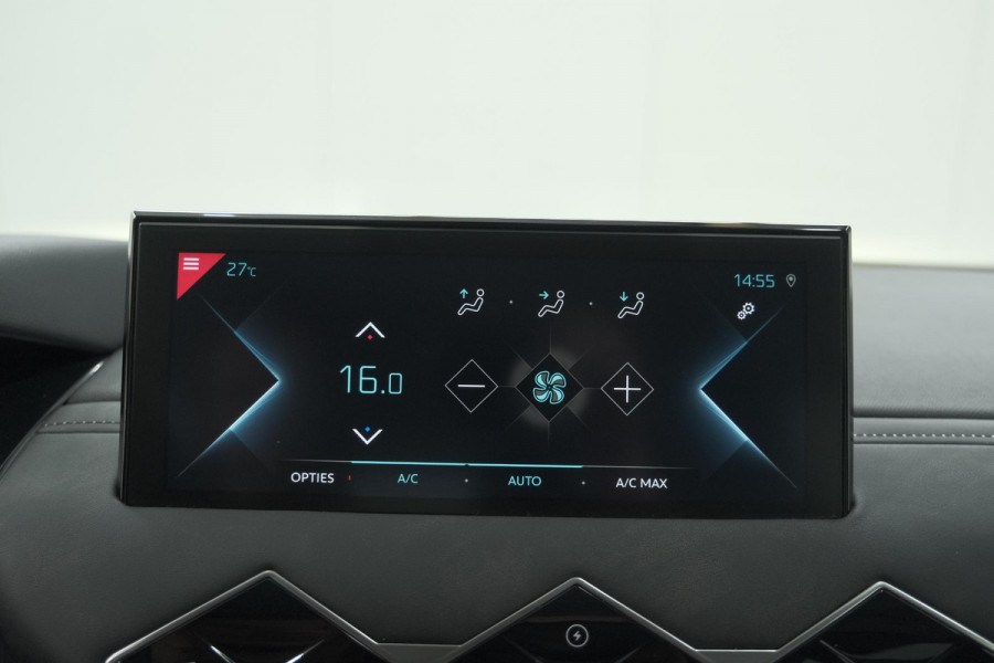 DS DS 3 Crossback 50 kwh e-Tense So Chic | Camera | Dodehoekdetectie | Head-Up Display | Apple Carplay | Stoelverwarming